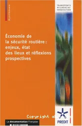 Économie de la sécurité routière, enjeux, état des lieux et réflexions prospectives