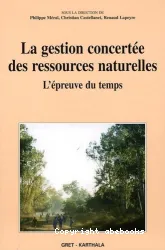 Gestion concertée des ressources naturelles (La)