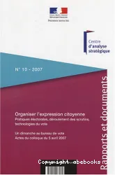 Organiser l'expression citoynne