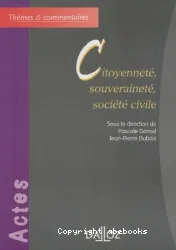 Citoyenneté, souveraineté, société civile