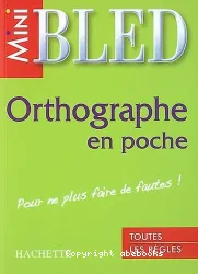 Orthographe en poche