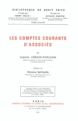 Comptes courants d'associés (Les)