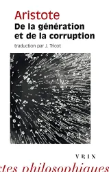 De la génération et de la corruption