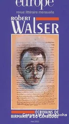 Revue europe ,numéro 889 (mai 2003) : Robert Walser