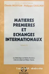 Matières premières et échanges internationaux