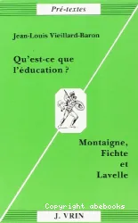 Qu'est-ce que l'éducation ?