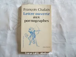 Lettre ouverte aux pornographes