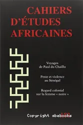 Cahiers d'études africaines 183