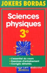 Sciences physiques, 3e