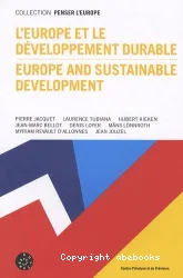 Europe et le développement durable(L')