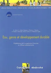 Eau, genre et développement durable