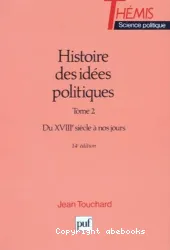 Histoire des idées politiques, tome 2