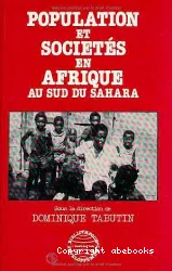 Population et sociétés en Afrique au sud du Sahara