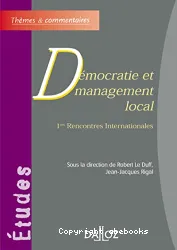 Démocratie et management local