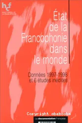 État de la francophonie dans le monde