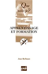 Apprentissage et formation