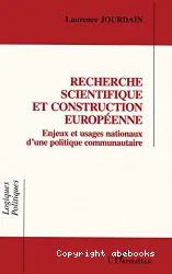 Recherche scientifique et construction européenne