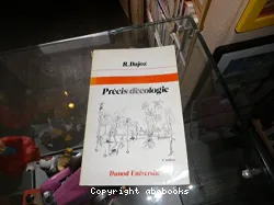 Précis d'écologie