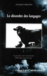 Le désordre des langages