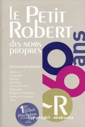 Petit Robert des noms propres (Le)