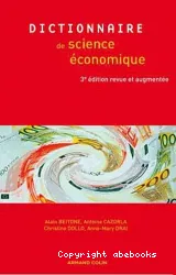 Dictionnaire de science économique