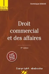 Droit commercial et des affaires