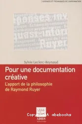 Pour une documentation créative