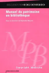 Manuel du patrimoine en bibliothèque