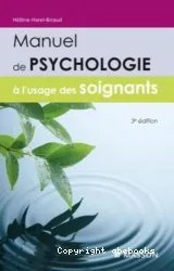 Manuel de psychologie à l'usage des soignants