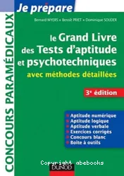 Grand livre des Tests d'aptitude et psychotechniques