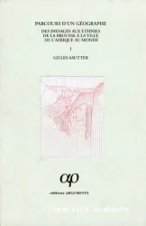 Parcours d'un géographe