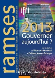 Ramses 2013 - Gouverner aujourd'hui ? + Version numérique PDF ou Epub