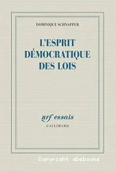 Esprit démocratique des lois (L')