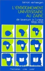 Enseignement universitaire au zaïre (L')