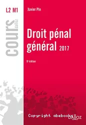 Droit pénal général