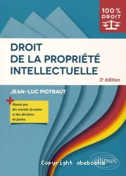 Droit de la propriété intellectuelle