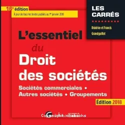 L'essentiel du droit des sociétés