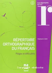 Répertoire orthographique du français