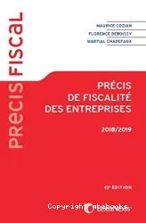 Précis de fiscalité des entreprises