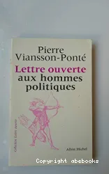 Lettre ouverte aux hommes politiques