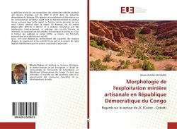 Morphologie de l'exploitation minère artisanale en République Démocratique du Congo