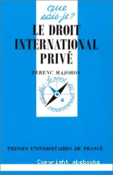 Le Droit international privé