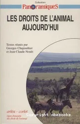 Les droits de l'animal aujourd'hui