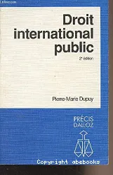 Droit international public 2e édition