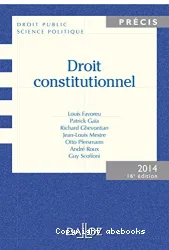 Droit constitutionnel 16e édition