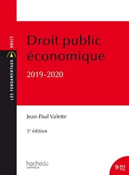 Droit public économique 2019-2020 5e édition