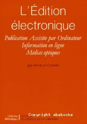 L'Edition électronique