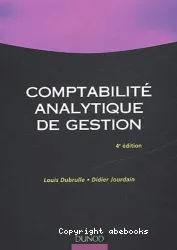 Comptabilité analytique de gestion 4e édition