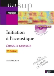 Initiation à l'acoustique