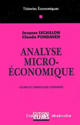 Analyse micro-économique cours et exercice corrigés